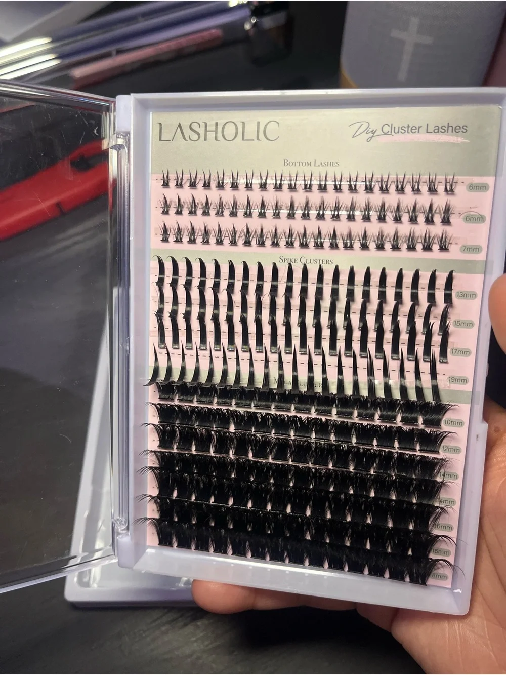 Lasholic DIY Lash Kit – Pink